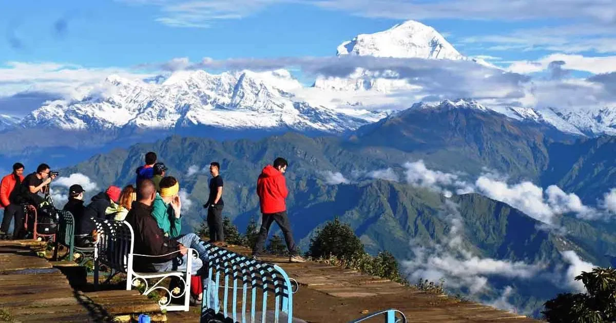 म्याग्दीका पर्यटकीयस्थलमा आन्तरिक पर्यटकको चहलपहल