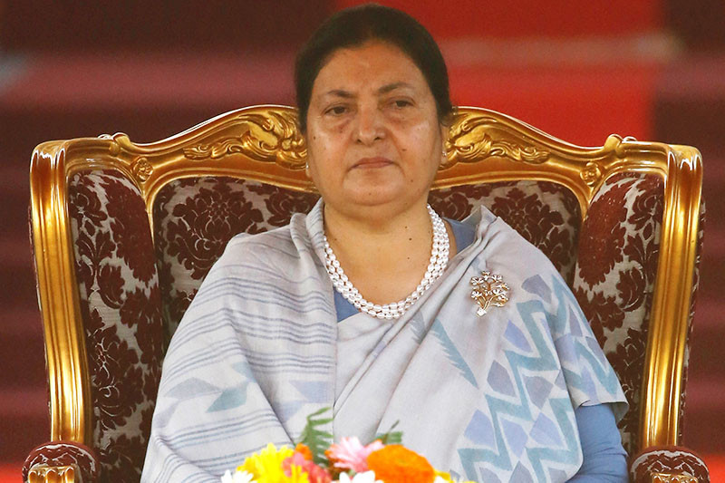 ग्याल्पो ल्होसारले राष्ट्रिय एकतालाई थप सुदृढ गर्न सघाउ पुग्नेछ : राष्ट्रपति भण्डारी